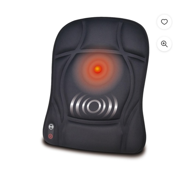 Health Touch Back Massager, Vibration Massage, Soothing Heat, Back Relaxation - Picture 4 of 4